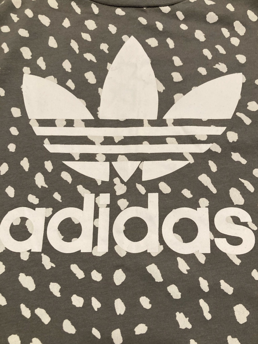 ADIDAS 🩶 Dot Pattern T-Shirt Dress - Picture 8 of 11